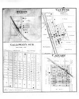 Byron, Van Dyne, Calvary, Galloways Sub, Fond Du Lac County 1893 Microfilm